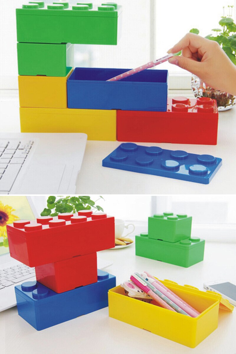 60PCS Bambini Giocattolo di Legno 3D Puzzle Di Cartone Animato Scatola di Immagazzinaggio Bambini Imparano Puzzle Cervello Educativo Puzzle di Costruzione Di Puzzle Educativi