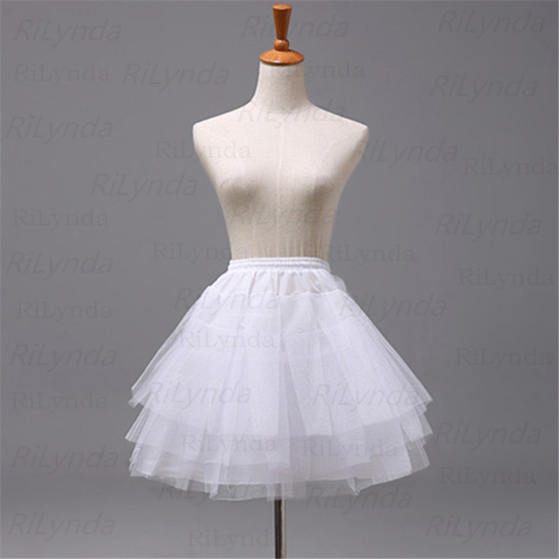 Falda de aro de forma completa, 5 capas de volantes, vestido de baile, enagua, enagua, Slip para vestido de novia, cintura ajustable