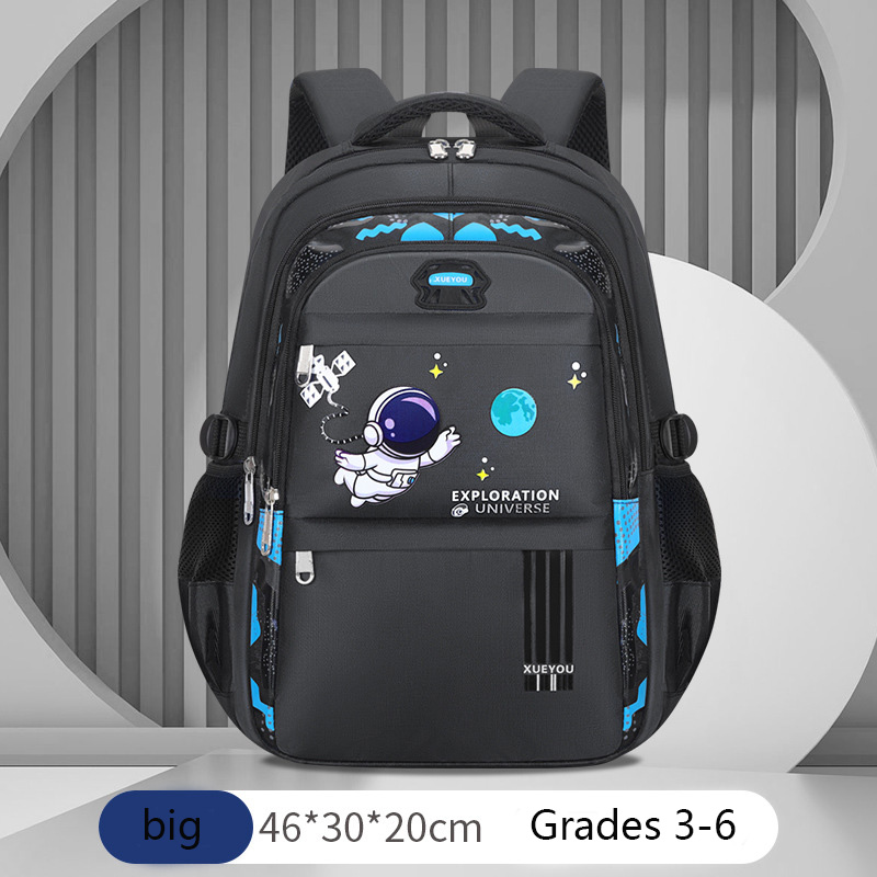 Mochila para chico de 2 a 16 años, mochilas escolares para niños, Mochila escolar de astronauta, bolsa de libros impermeable para niño de primaria, Mochila Infantil: Transparente