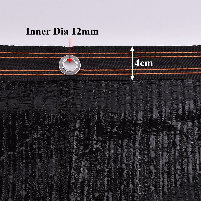 Anti-UV Sunshade Net Outdoor Awning Balcony Succulent Plant Cover Shelter Shading Net Swimming Pool Shade Sail 95% Shading Rate