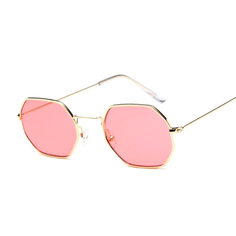 Polygon zonnebrillen dames merk zonnebrillen dames candy kleur legering spiegel street beat winkelen oculos de sol
