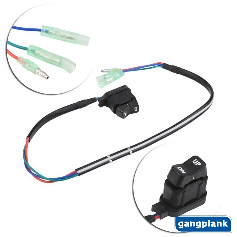 Außenbordmotor-Starterschalter 87-18286A43 für Merkur Seemann Bootsmotorschalter 8718286 A43 Zier-Neigungsschalter für Fernbedienung
