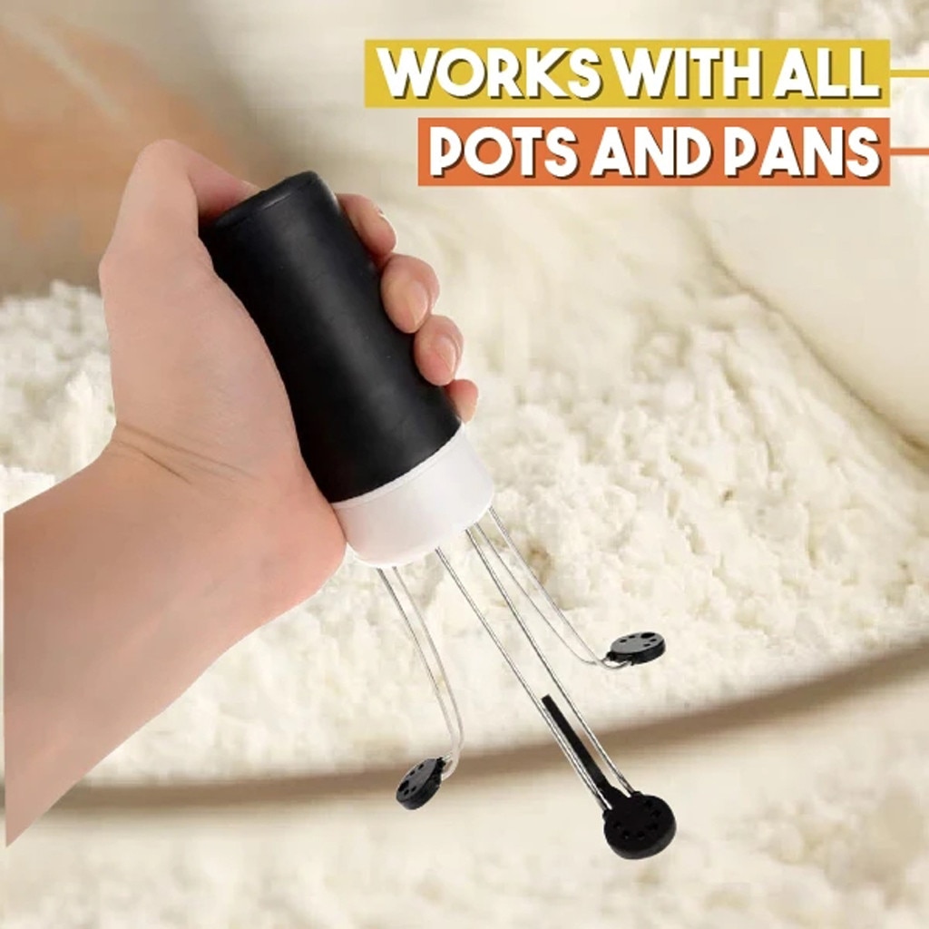 Automatische Handen Ei Kloppers Gratis Pasta Robotic Draadloze Stirrer Soep Chocolade Keuken Voedsel Auto Roerder Automatische Blender Gereedschap