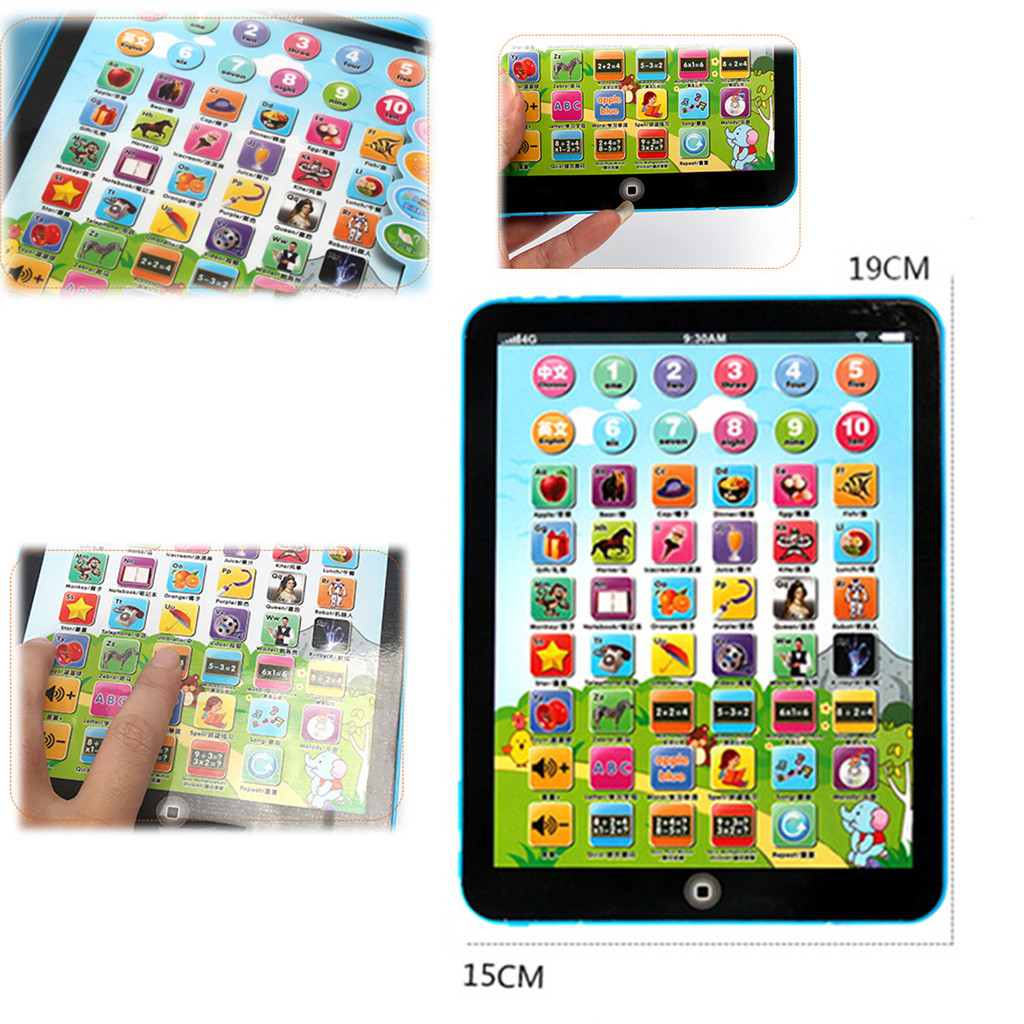 Mini Kinderen Multi-Functie Leren Touch Tablet Pad Computer Onderwijs Speelgoed Elektrische Ipad Voor Baby 'S Elektronische Leren Speelgoed