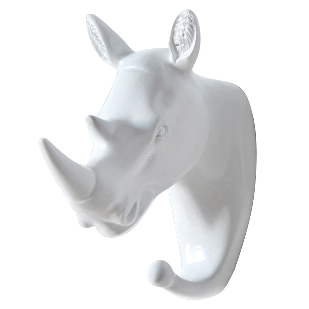 Hanger Keys American Hanging Hook Holder Wall Home Strong Seamless Sticking Hook Decorative Hook Animal Hooks: 18