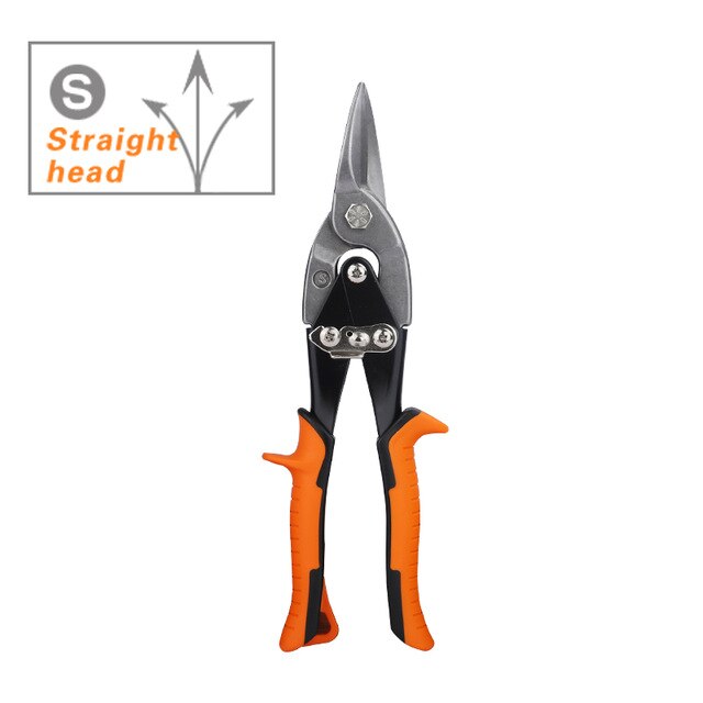 Tin Sheet Metal Snip aviation scissor 25CM/10'' ir... – Grandado