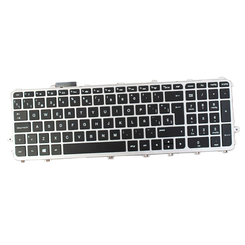 Replacement Laptop Keyboard Spanish Layout with Backlit Button Keypad for HP ENVY 15-j110la 17-j150la 15-j005ss