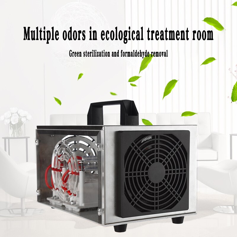 20G Luchtreiniger O3 Ozon Generator Plaat 20000 Mg/u Ozonator Draagbare Ozonizer Cleaner Sterilisator Timing Schakelaar: 220V