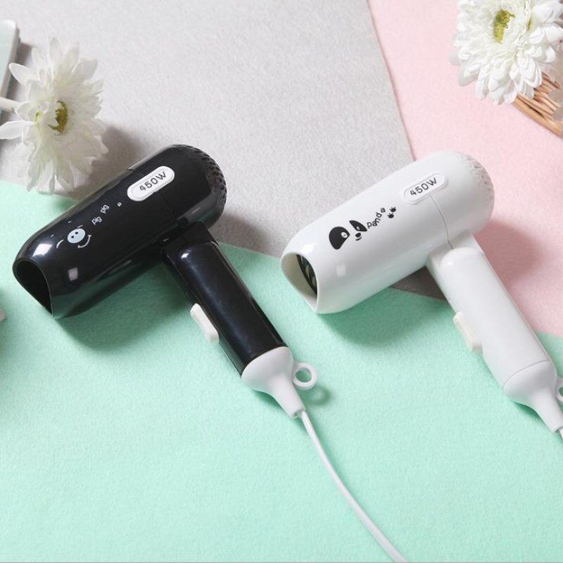 Foldable Portable Mini Hair Dryer Beauty Home Travel Hair Dryer Small Power Hair Dressing Styling Appliance 220V 450W