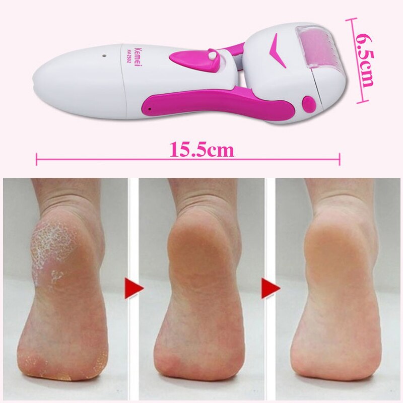 Máquina de pedicura, removedor de callos, dispositivo portátil de pedicura para talones, elimina la piel muerta 220-240V, herramientas de cuidado de pies 38D