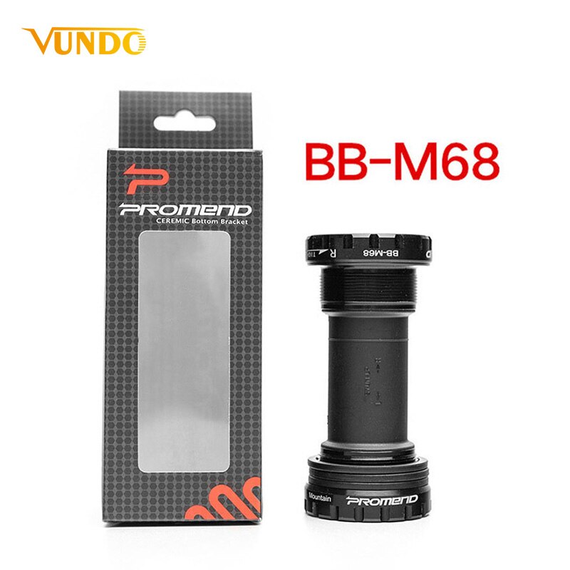 Vundo Bike Bottom Bracket Hollowtech Press Fit BB92 Bicycle Bottom Bracket BSA Threaded Bb91 MTB Part: BB-M68