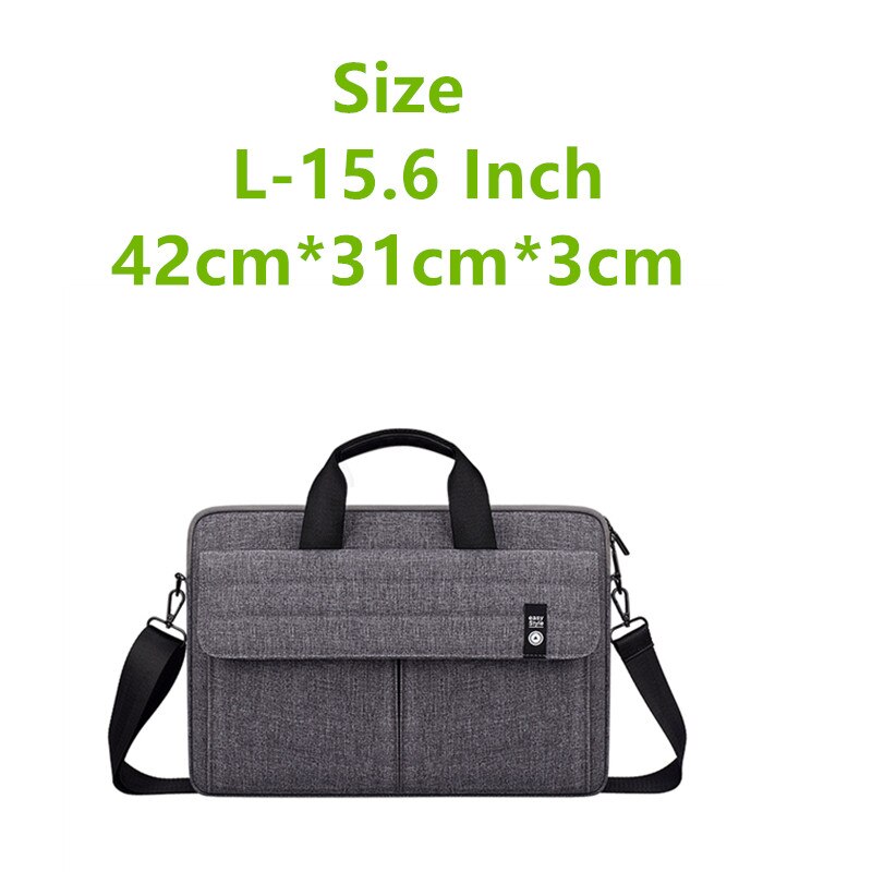 Frauen Männer Laptop Tasche Notizbuch-tasche Aktentasche für 13 15 15,6 Zoll Computer Multifunktions Handtaschen Schulter Tasche Totes