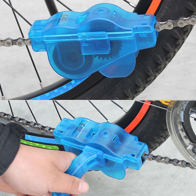 BIKEIN MTB Road Bike Chain Cleaning Tool Kit 3 Pack Fiets Chain Cleaner Scrubber Cleaning Tool Kit Draagbare