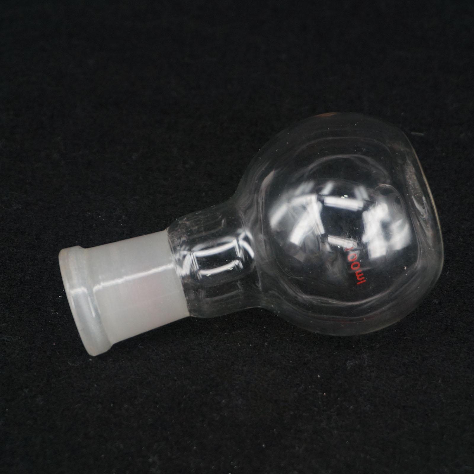 100Ml 24/29 Een Mond Korte Hals Platte Kolf Kolf Voor Laboratorium