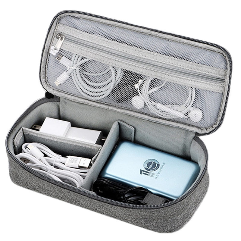 Elektronisk digital usb-etui bærbar kabel reiseoppbevaringspose vesker tilbehør oppbevaringspose for ledning lader strøm harddisk