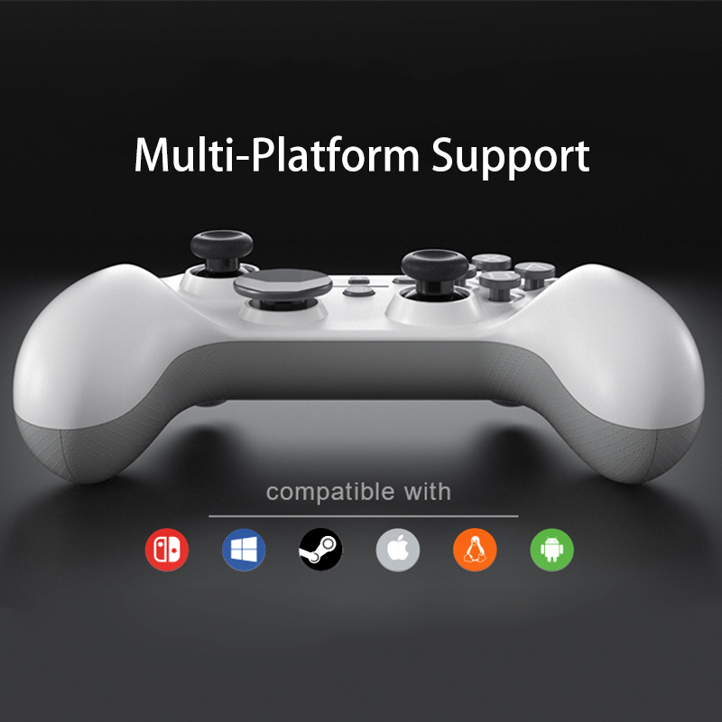 For PC/Steam/Nintend Switch/Android/IOS/Linux System Mechanical Key Red Switch Gaming Wireless Bluetooth Controller