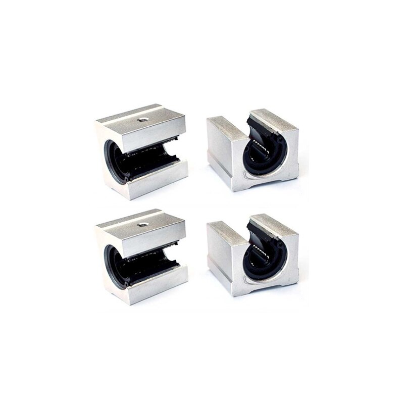 1Pcs/4Pcs SBR20UU SBR20 Linear Bearing 20Mm Open Linear Bearing Slide Blok Onderdelen Lineaire Glijbaan Voor 20Mm Lineaire Gids SBR20