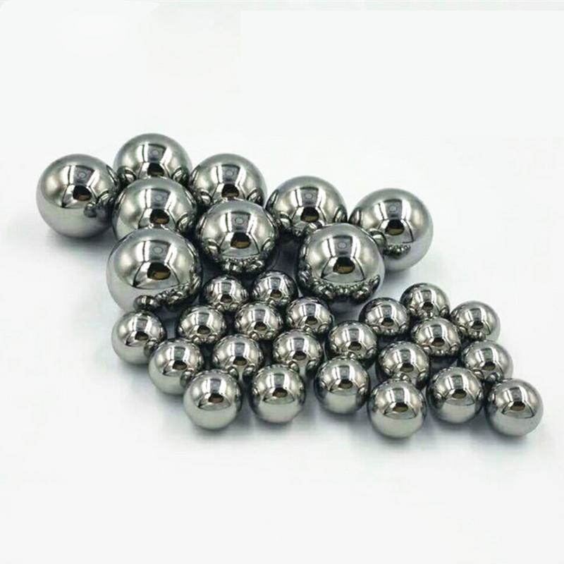 Hoogglans Glitter Rvs Ball Sphere Spiegel Holle Bal Voor Huis Tuin Decoratie Benodigdheden Ornament 19mm ~ 120mm