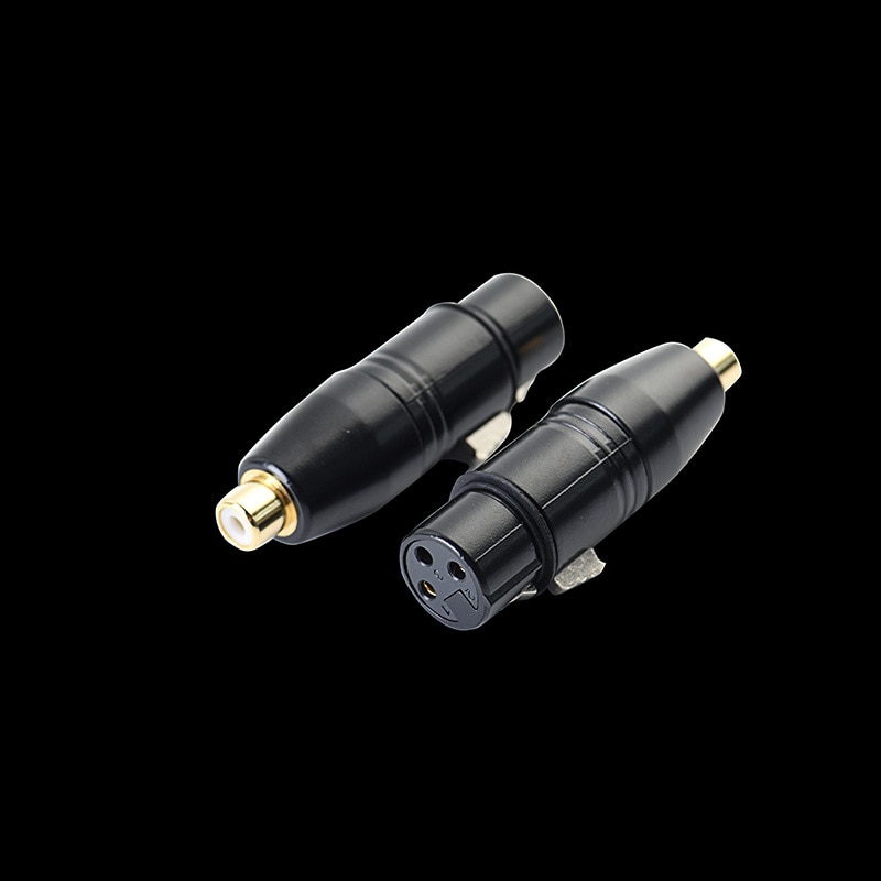 XLR Female To RCA Female Audio Adapter Connector For Microphone Speaker