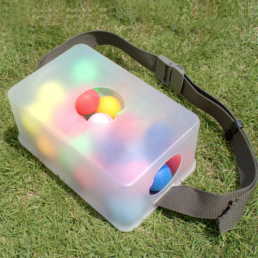 Gaten Bal Schudden Game Kit Bedrijf Activiteit Grappige Verstelbare Riem Anti Impact Pp Transparante Doos Bruiloft Kleurrijke Party Props