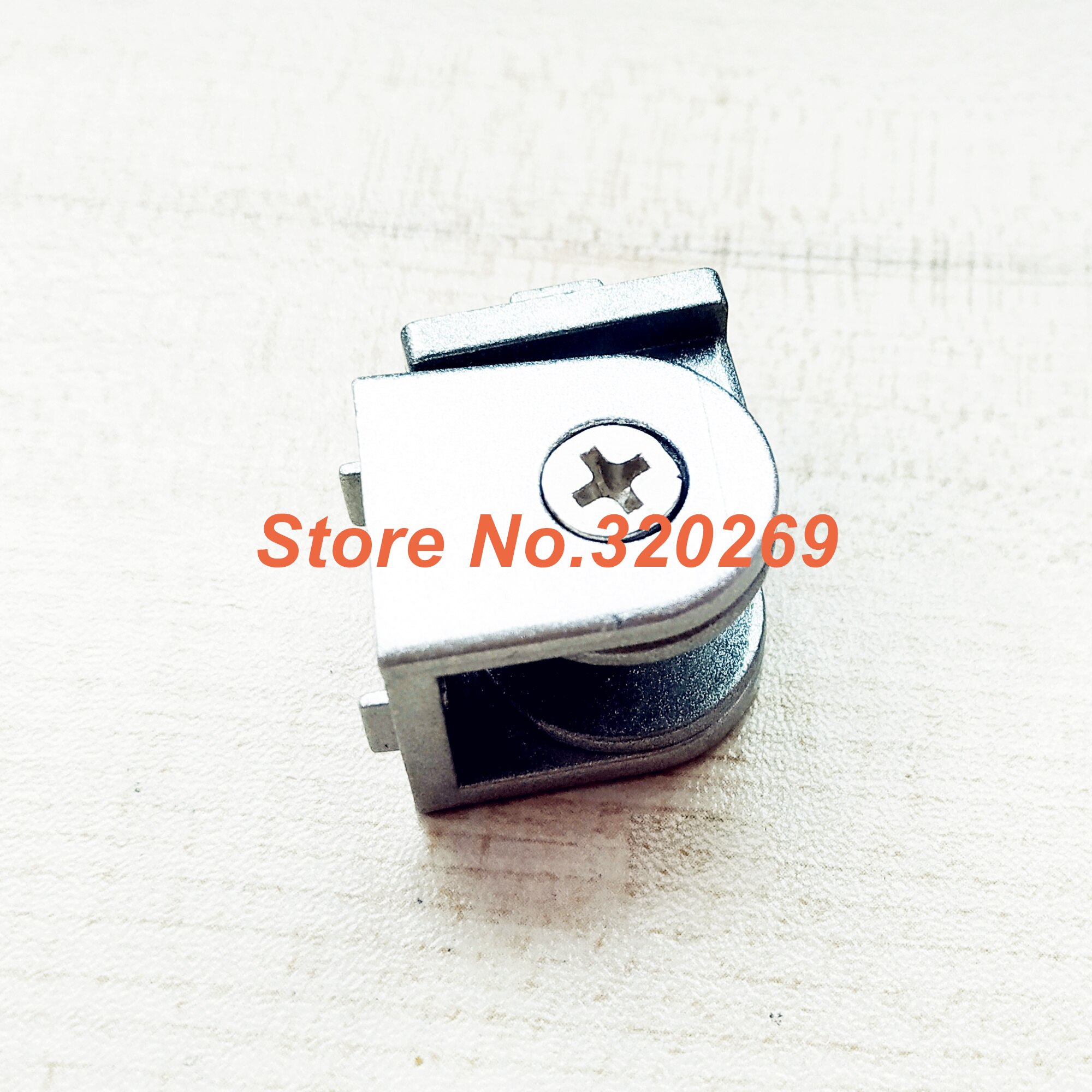 Living Hinge Piece Aluminum Profile Fittings Right Angle Zinc Alloy Flexible Pivot Joint Connector