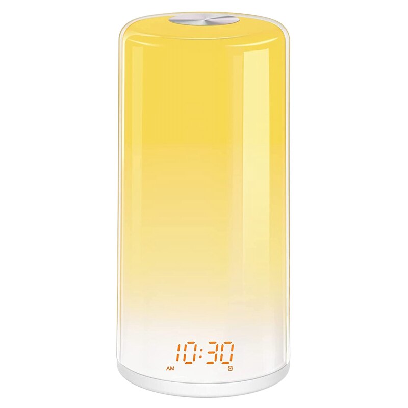 Wake Up Light Sunrise Simulation Alarm Clock For Kids Heavy Sleepers Bedroom With Sleep Aid Dual Alarms: Default Title