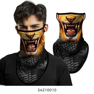 Motorrad Schädel Geist Balaclava Motorrad Gesicht Maske Abdeckung Hals Schal Moto Motorrad Bandana Kopf Schutz Stirnband Männer Frauen: Model 6