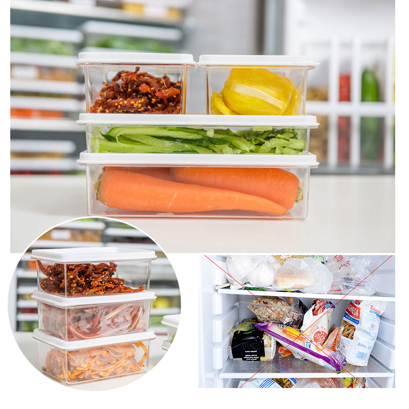 Food Organizer Home Plastic Food Storage Box Grain Container Kitchen Organizer Kitchen Organizer Food Snack Vegetables Organizer