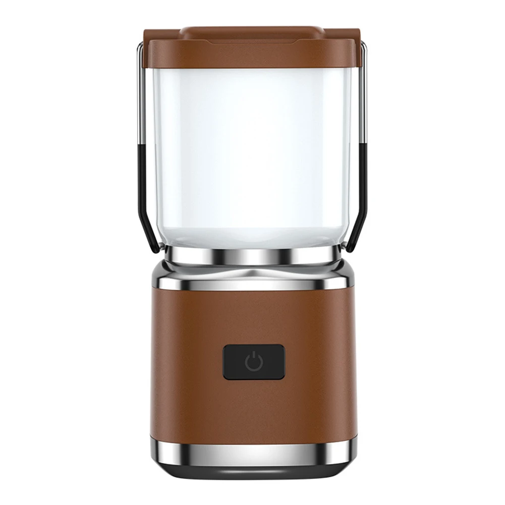 Luce ricaricabile per tenda da campeggio Lanterna portatile a portato Luce d'atmosfera retrò con gancio sospeso Torcia di emergenza: 5w