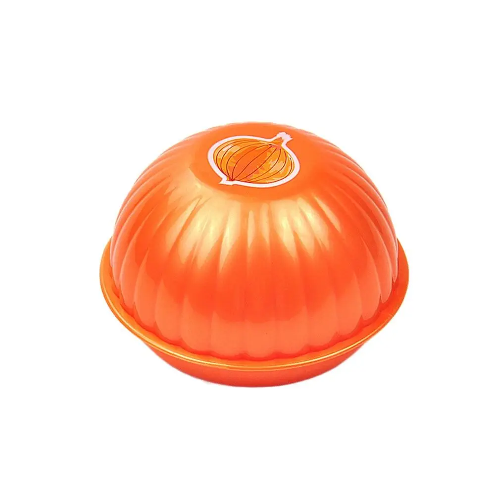 Lebensmittel Obst Gemüse Knoblauch Zwiebel Zitrone Orange Mais Saver Box Avocado Keeper Frischer Gläser Tomaten Lagerung Container Versiegelt Box: Brown