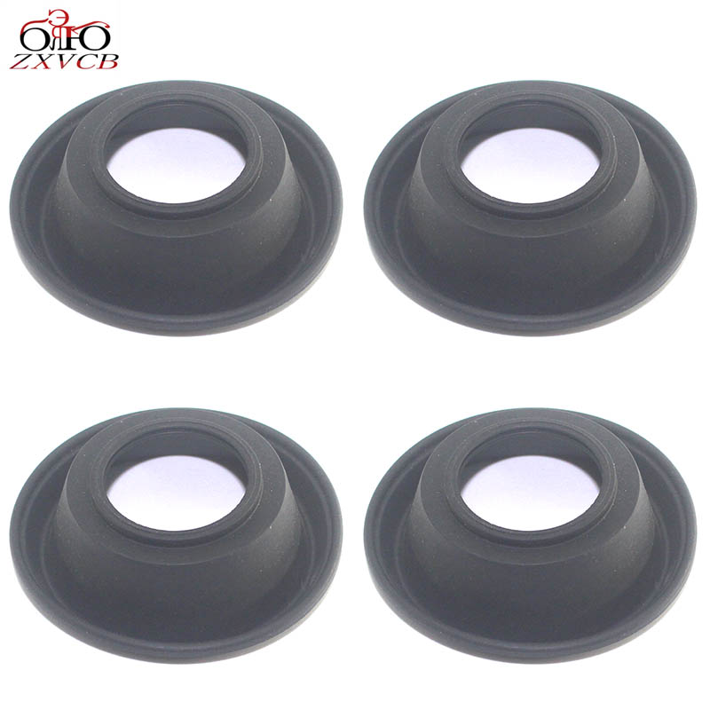 Motorcycle carburetor repair kit for FZS1000 FZS 1000 FAZER FZ-1 2001-2005 floating needle parts gasket: 4 pcs Diaphragm