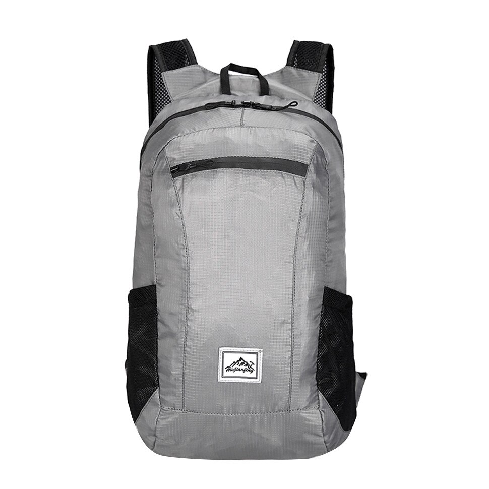 Backpack Wear Light Sports Outdoor Backpack Light Simple Fold Large Capacity Schoolbag Travel Bag Computer Bag