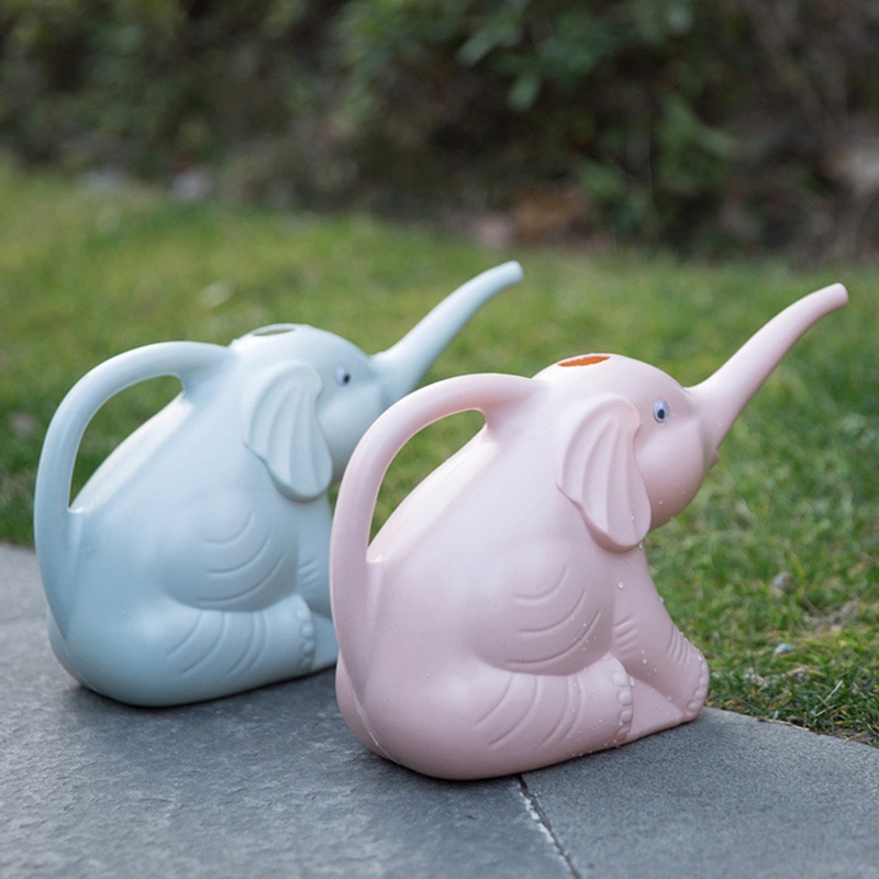 Elefant form vattenkanna kruka hem trädgård blommor växter bevattningsverktyg suckulenter krukväxt trädgårdsarbete vattenflaska