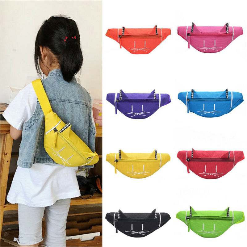 Kids Meisjes Taille Fanny Pack Belt Bag Pouch Hip Bum Bag Reizen Sport Kleine Portemonnee Mode Taille Packs