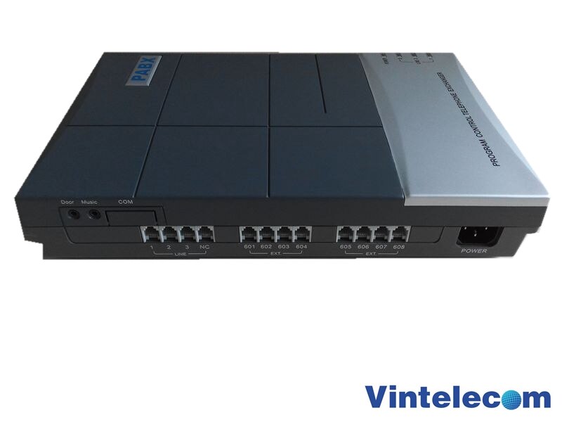 China factory VinTelecom CS308 Phone system / PBX / Telephone switch for soho business solution