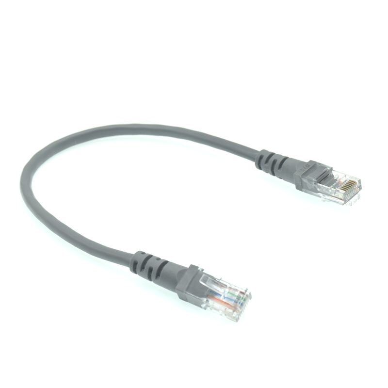 10cm kat 5 kat 5e kat 6e utp ethernet netværkskabel han til han  rj45 patch lan kort kabel 0.1m