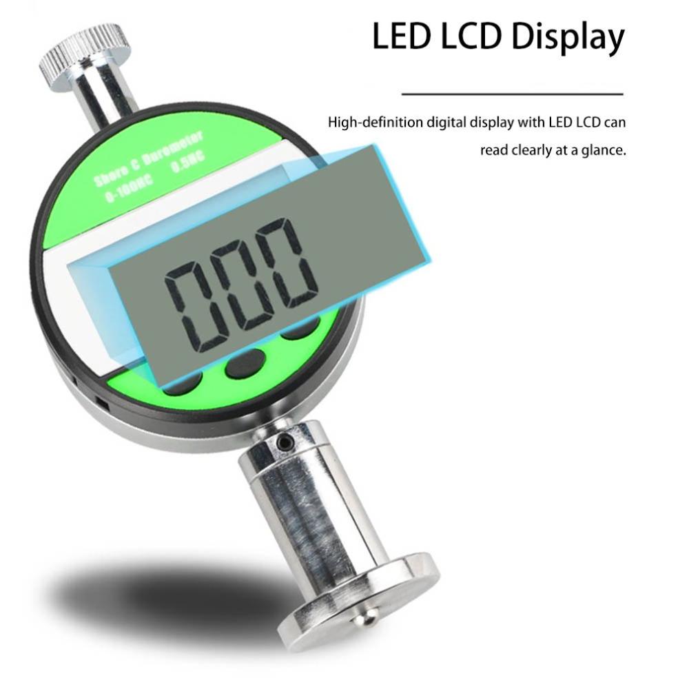 Digitale Hardheid Test Gauge Meten Apparaat Durometer Digitale Hardmeter Rubber Shore Durometer Digitale Hardmeter