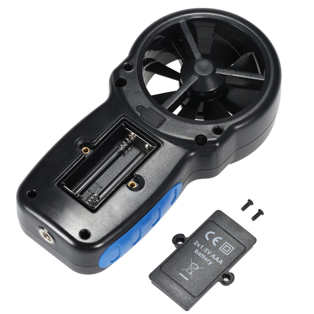HoldPeak HP-866B-WM Digital Anemometer Measurement Wind Speed Anemograph LCD Anemometro with Backlight Air Flow Tester