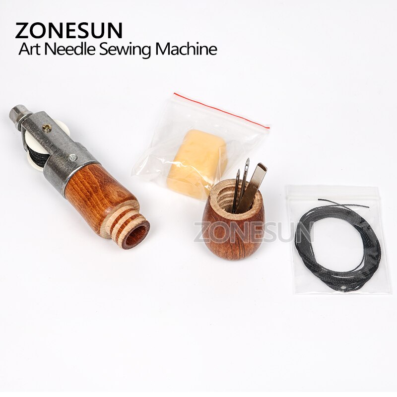 Handmade Leather Hand-stitching Machine DIY Hand-stitched Cow Skin Leather Cowhide Leather Tool Diamond Cut Leather Stitching