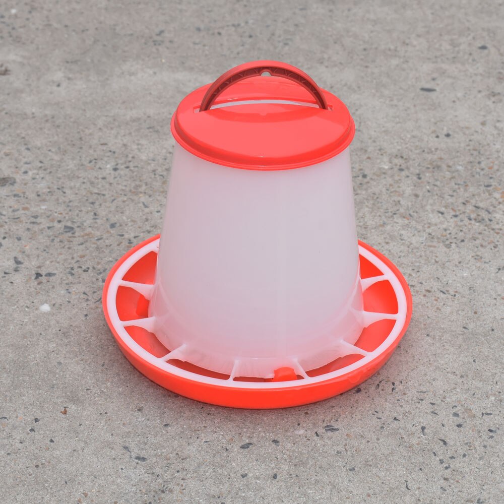 6 KG Poultry Chicken Fodder Birds Drinking Birds Diet Tools Drinking Pots Pigeon Feeder Animal Supplies 2 Pcs