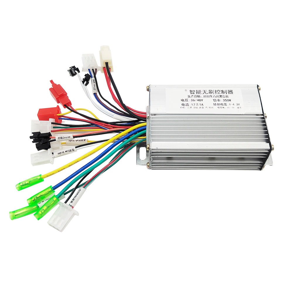 Elektrische Fiets Accessoires Borstelloze Dc Motor Controller 36V/48V 350W Voor Elektrische Fiets E-Bike scooter: Default Title