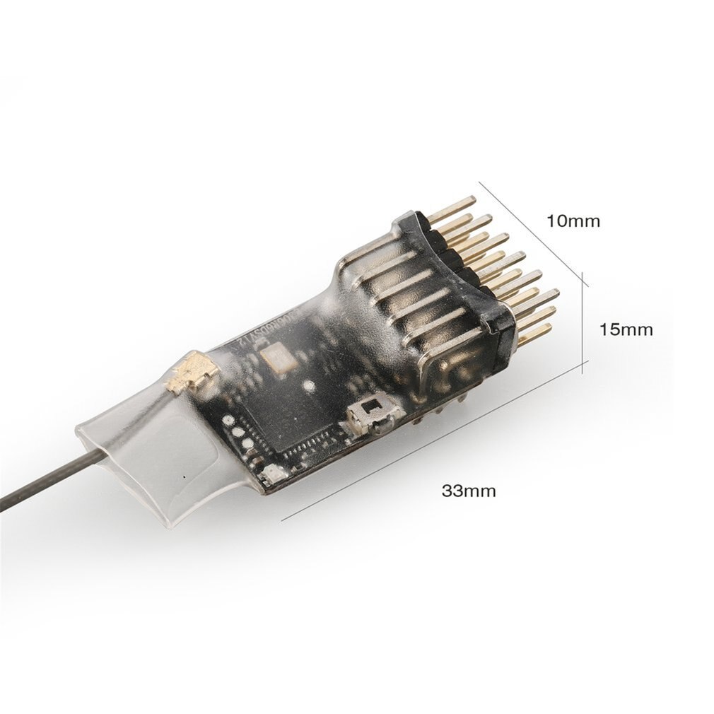 R6DS 2,4G 6CH receptor Compatible AT9 AT9S AT10 transmisor soporte SBUS PPM PWM salida individual para Avión RC