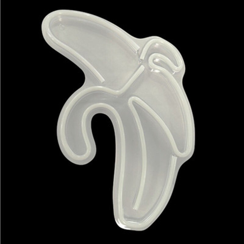 Banan form neon lys skilt væg hængende til jul fødselsdag fest hjem stue indretning neon væg lamper usb drevet