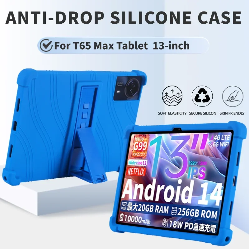 Teclast Tablet Case13-inch voor T65 Max Tablet Beschermhoes Houder Case Tablets Beugel