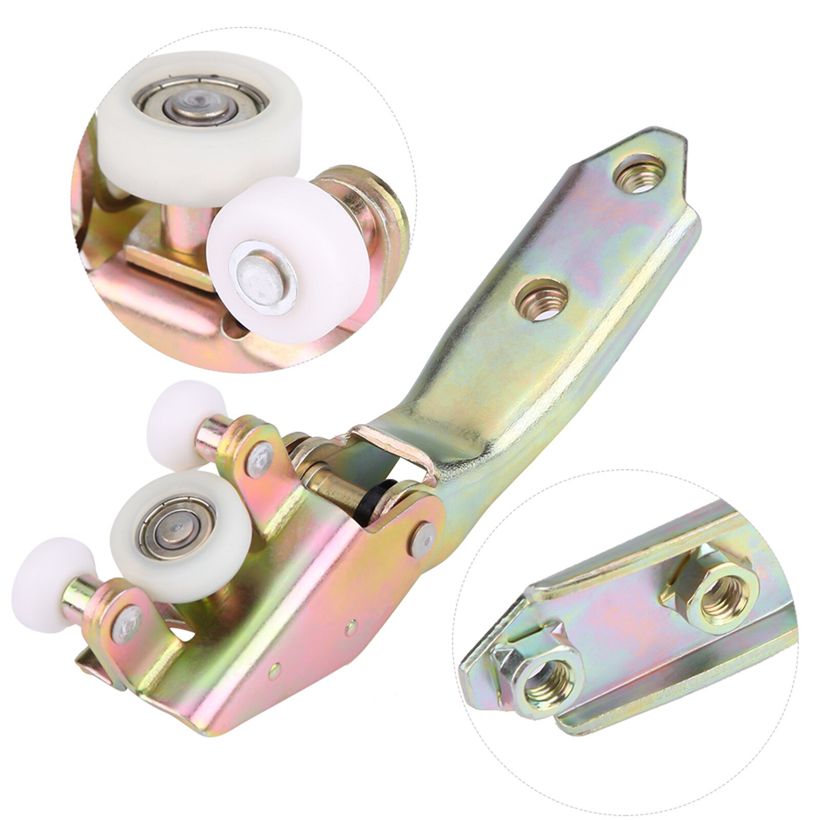 3Pcs Auto Schuifdeur Roller Gids Voor Transporter T4 Iv Bus 701843405B 701843335A 701843436 Deur Scharnier Conversie Kits
