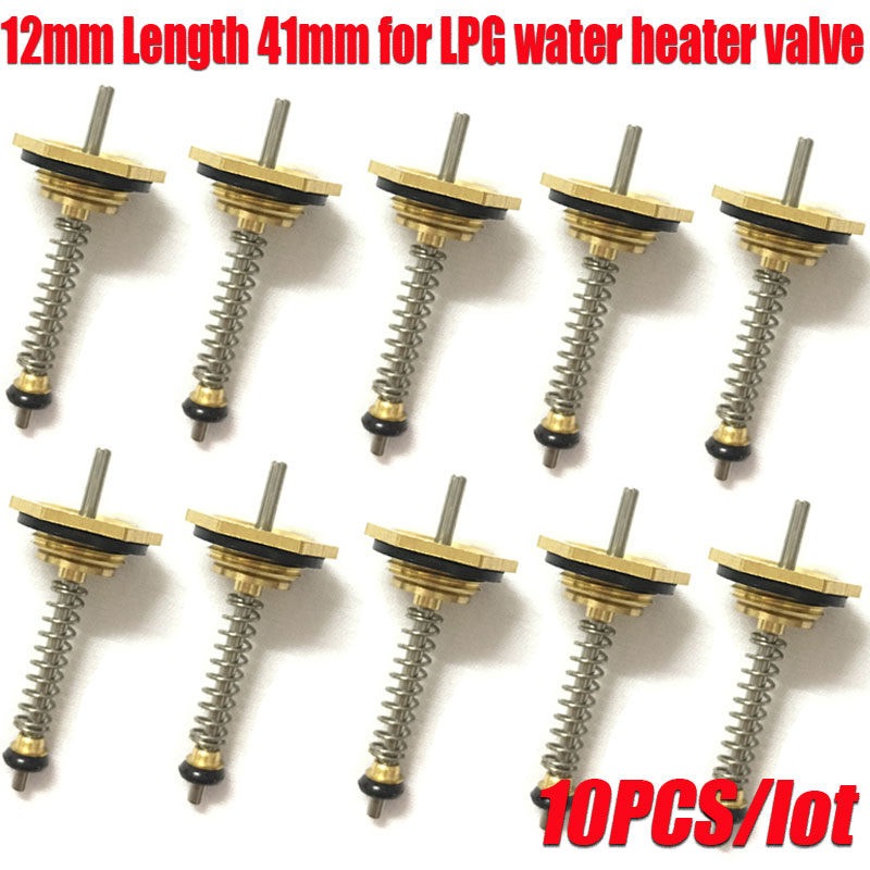10 Stück hochwertige neue Gaskessel-Wasserventil-Fingerhut 12 mm Länge 41 mm für LPG-Warmwasserbereiter-Ventil