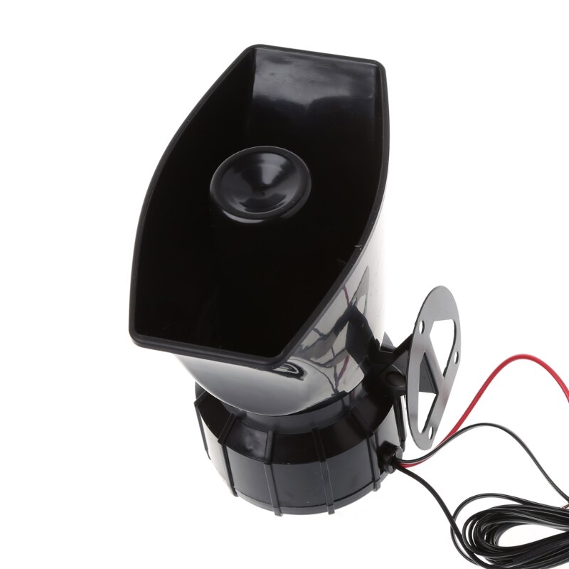 100W 12V Car Truck Alarm Police Fire Loud Speaker PA Siren Horn MIC System Kit