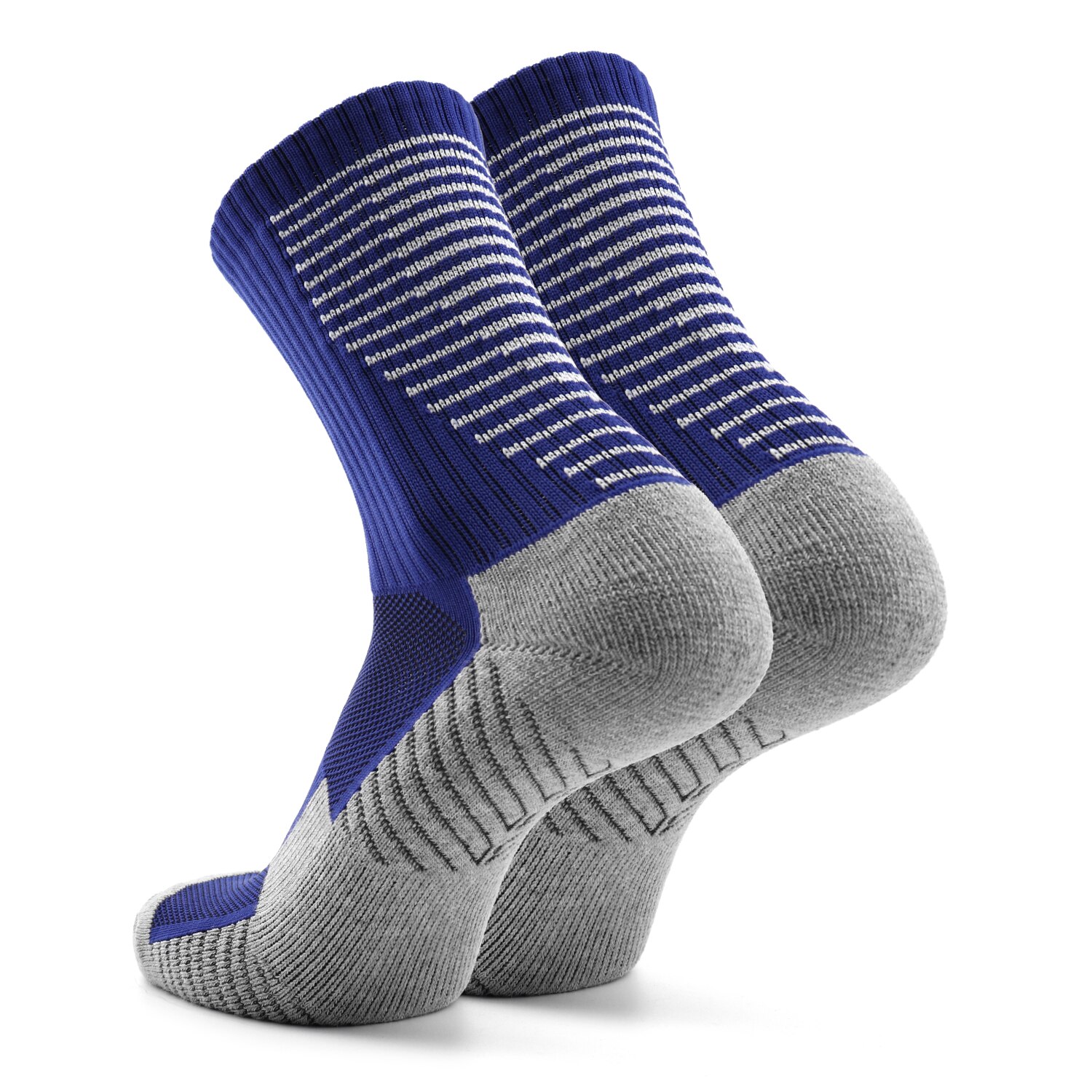 Soccer Socks Team Sports Socks Outdoor Fitness Breathable Quick Dry Socks Wear-resistant Athletic Socks Anti-skid Socks Adult: Blue / 1 Pair