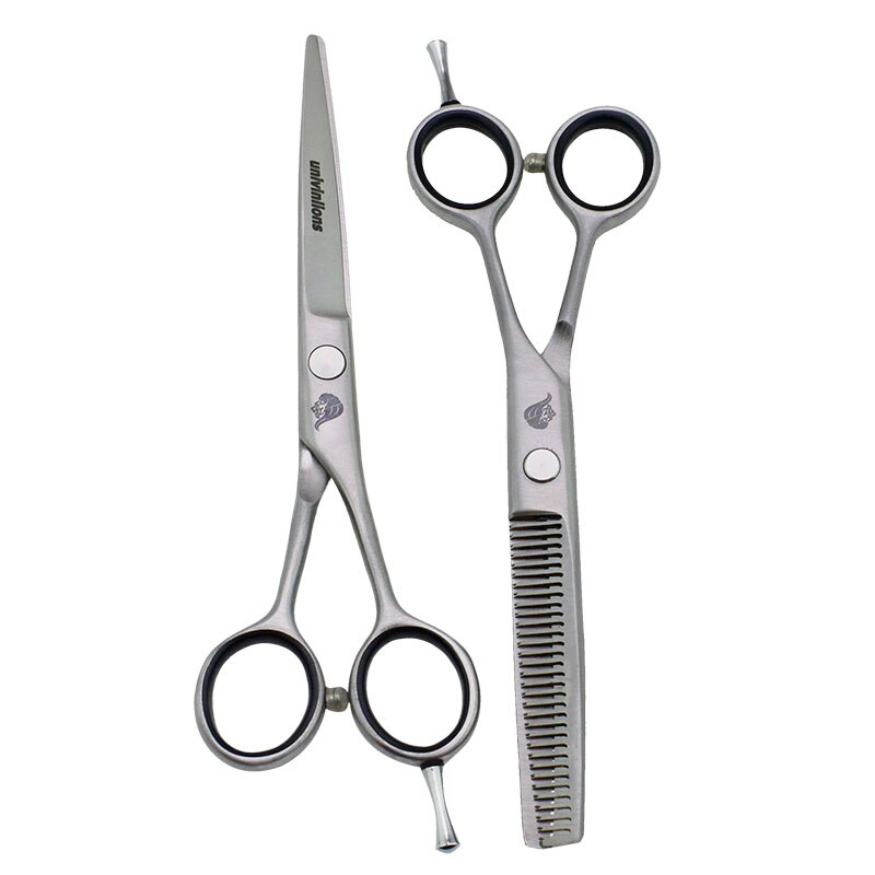 Univinlions 6 "Beste Kapper Haar Schaar Kit Kapsalon Gereedschap Levert Professionele Haar Knippen Scharen Haar Dunner Sissors