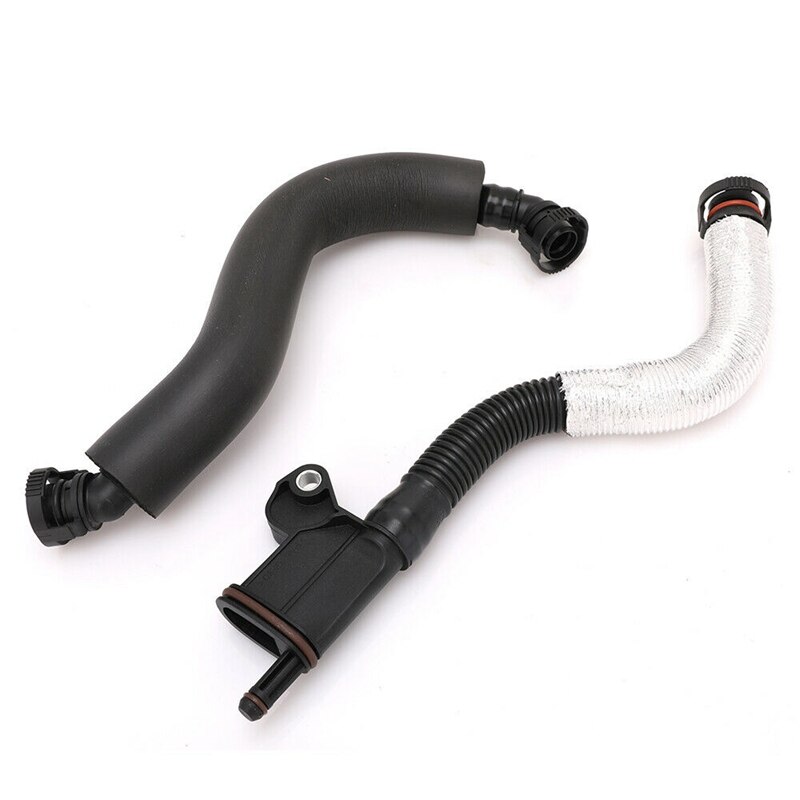 Olie-waterafscheider met 2 slangen pcv-klep carter voor  a3 a4 a5 q3 q5 06 h 103495 06 h 103495a